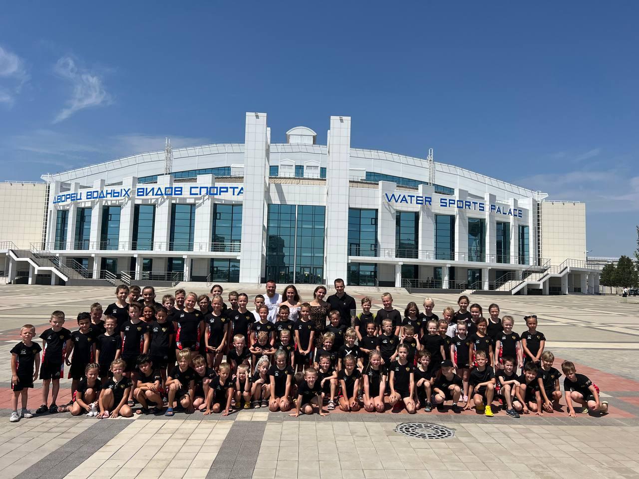 Встреча с юными воспитанниками ГБУ ДО КК «СШОР по плаванию» и членами сборной команды России по прыжкам в воду